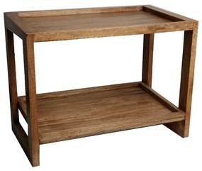 Σταντ Σερβιρίσματος 2 Επιπέδων Ξύλινο Mango ESPIEL 32x58x44εκ. GPA214