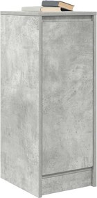 vidaXL Ντουλάπι Γκρι Σκυροδέματος 29,5x34x76 εκ. Επεξεργασμένο Ξύλο