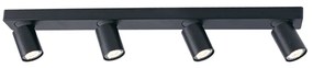 Σποτ Πολύφωτο Aca Elitis RA304S76BK Black