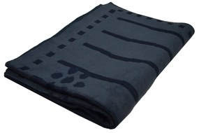 Ριχτάρι Cara 207 Navy Διθέσιο 160x230cm Viscose,Cotton