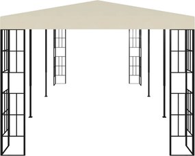 vidaXL Κιόσκι Κρεμ 3 x 6 μ.