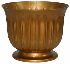 ΓΛΑΣΤΡΑ ΧΡΥΣΟ ΠΛΑΣΤΙΚΗ DONCZKA LILIA - Φ39x31cm - 09-00-126 GOLD