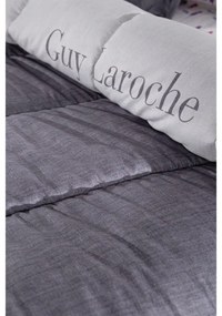 Παπλωματοθήκη Υπέρδιπλη Suede GL Motto Melanze 225x245 - Guy Laroche