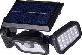 Ηλιακό φωτιστικο LED - 28.5x7cm - Μαύρο