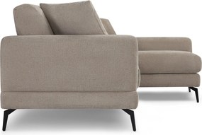 Maggie L-Shape Sofa Right Beige