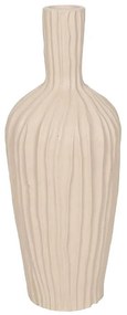 Βάζο Athena 031689 18x18x51cm Beige Μαγνήσιο