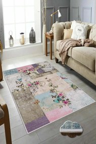 Carpet (60 x 100) Hmnt674 Multicolor