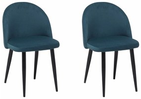 Καρέκλα Berwyn 964, Μπλε, 81x50x47cm, 6 kg, Ταπισερί, Μεταλλικά | Epipla1.gr