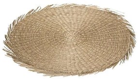Σουπλά Ψάθινο Κρόσσι 07.178500 Φ38cm Beige Ψάθα