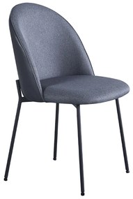 Liberta COSMO ΚΑΡΕΚΛΑ ΓΚΡΙ ΣΚΟΥΡΟ 49x54,5xH84cm 49x54,5xH84cm 03-1106