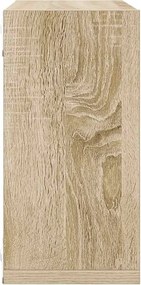 vidaXL Ράφια Κύβοι Τοίχου 2 τεμ. Sonoma Δρυς 30 x 15 x 30 εκ.