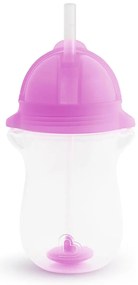 Ποτήρι Εκπαιδευτικό 296ml Με Καλαμάκι Munchkin Tip N Sip Tall Purple
