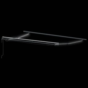 vidaXL Αναδιπλούμενη τέντα Καφέ 300 x 250 εκ Πολυεστέρας