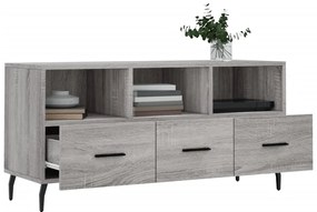 vidaXL Έπιπλο Τηλεόρασης Γκρι Sonoma 102 x 36 x 50 εκ. Επεξεργ. Ξύλο