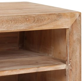 vidaXL Έπιπλο Τηλεόρασης Ανοιχτό Καφέ 120x30x40 εκ. Μασίφ Ξύλο Ακακίας