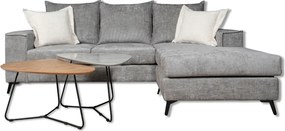 Πολυμορφικός Καναπές Γωνία Life 240x170x95 με Δώρο Σετ Τραπεζάκια