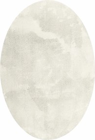 vidaXL Χαλιά χώρου Ωοειδής HUARTE Κρεμ 140 x 200 cm 100% Πολυεστέρας