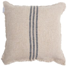 Μαξιλαροθήκη Διακοσμητική 0860001 45x45cm Beige-Grey Soulworks 45X45 Λινό