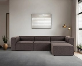 Corner Sofa Fora - Dark Brown Dark Brown