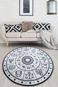 Χαλί Horoscope Beyaz 286CHL6911 Multi Conceptum Hypnose 140X140cm Round