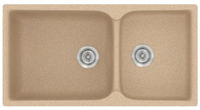 Sanitec Classic 307 Granite Beige Νεροχύτης