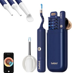 Bebird EarSight Plus ωτοσκόπιο με κάμερα καθαρισμού αυτιών (μπλε)