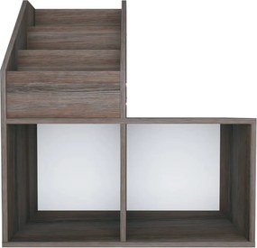 vidaXL Παιδική Ραφιέρα Περ. Γκρι/Sonoma Δρυς 71x30x78,5 εκ Επεξ. Ξύλο