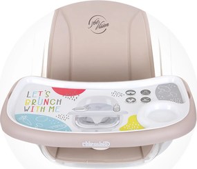 Περιστρεφόμενο Καρεκλάκι Φαγητού - Chipolino - "Vision" Sand