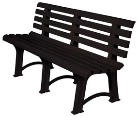 ATENA Παγκάκι Κήπου-Βεράντας, PP Ανθρακί  150x73x51cm Ε368,2
