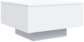 vidaXL Τραπεζάκι Σαλονιού Λευκό 55 x 55 x 31 εκ. Επεξεργασμένο Ξύλο