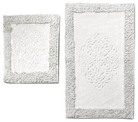 Πατάκια Μπάνιου Piante 359CHL1634 (Σετ 2τμχ) Ecru L'essentiel Maison 60x100cm 100% Cotton