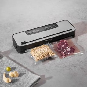 VEVOR 5-in-1 Vacuum Sealer Machine Fast-Compact Automatic Food Saver 100W 10 Bag