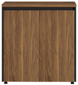 Ντουλάπι Γραφείου Oscar 246-000007 80x40x80cm Walnut-Anthracite