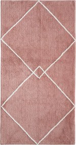 Πατάκι Μπάνιου (60x90) Kentia Loft Veda 14 Pink
