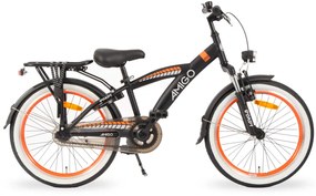 Roady 20 Inch 31 cm Boys Coaster Brake BlackOrangeAMIGO
