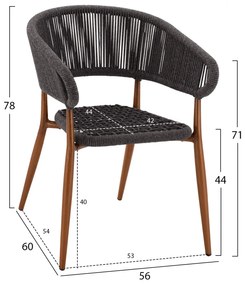 ΣΕΤ ΤΡΑΠΕΖΑΡΙΑ 7ΤΜΧ ΤΡΑΠΕΖΙ 160X90 &amp; ΠΟΛΥΘΡΟΝΕΣ ΑΛΟΥΜΙΝΙΟΥ