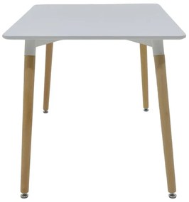 Τραπέζι Natali pakoworld επιφάνεια MDF λευκό 120x80x75εκ
