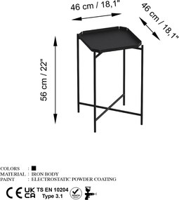 Coffee Table Shb-008 Black