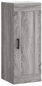 vidaXL Ντουλάπι Τοίχου Γκρι Sonoma 34,5 x 34 x 90 εκ. Επεξεργ. Ξύλο