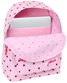 Σχολική Τσάντα Minnie Mouse Naive Ροζ 31 x 43 x 13 cm