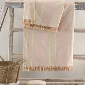 Ριχτάρι Sezane Beige Ρυθμός Διθέσιο 180x240cm Cotton-Polyester
