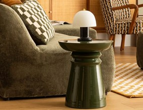 ΤΡΑΠΕΖΆΚΙΑ ΣΑΛΟΝΙΟΎ JAYA GRN TOTEM MET SIDE TABLE ATMOSPHERA 197799B