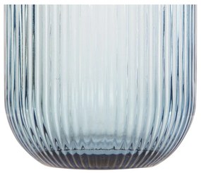 Σετ ποτηριών DKD Home Decor Μπλε Κρυστάλλινο 240 ml (x6)