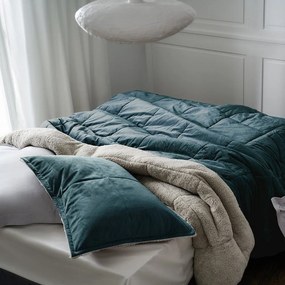 Κουβερτοπάπλωμα Teddy 407/ 18 Jean Blue Gofis Home Μονό 170x220cm Πολυέστερ