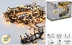 Φωτάκια 500 LED - 10m - Θερμό λευκό