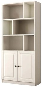 Βιβλιοθήκη 167RAB1705 70x33x180cm White