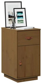 vidaXL Ντουλάπι Γραφείου Καφέ μελί 40 x 50 x 75 εκ. Μασίφ Ξύλο Πεύκου