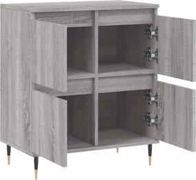 vidaXL Ντουλάπι Γκρι Sonoma 60x35x70 εκ. από Επεξεργασμένο Ξύλο