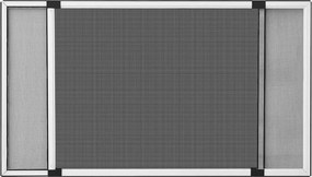 vidaXL Σήτα Παραθύρου Επεκτεινόμενη Λευκή (100-193) x 75 εκ.