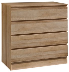 POLO ΚΟΜΟΤΑ 4ΣΥΡΤΑΡΙΑ OAK 76x40xH81cm - 09-1788